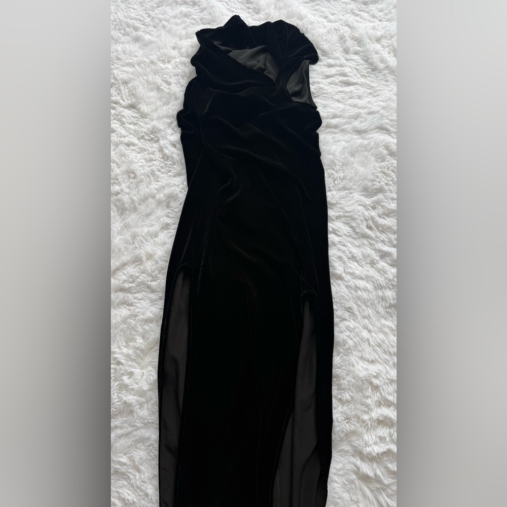 Rick Owens Athena Arrowhead Gown- black- IT 38 NWT🖤